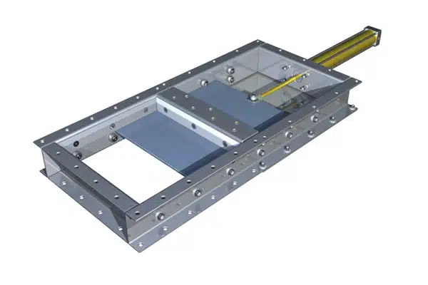 Pneumatic Actuators Use Air Pressure to Open and Close Gates