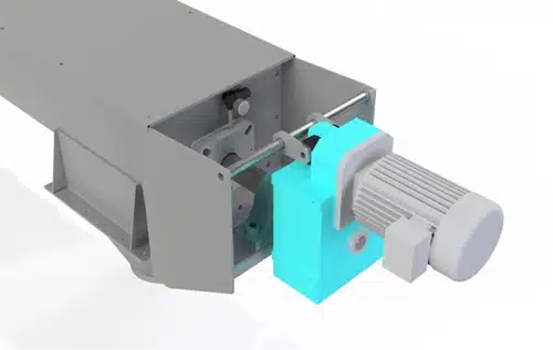 KWS Torque Arm Trough End Allows Drive to Float