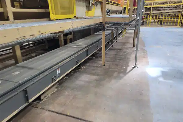 Belt Conveyor is Custom-Designed to Fit in Space Available