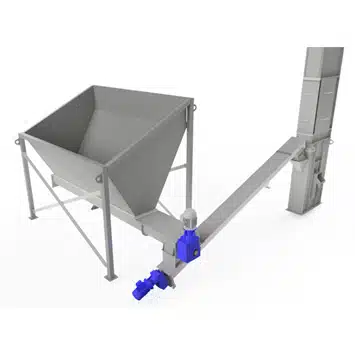 Conveying System for Wood Chips